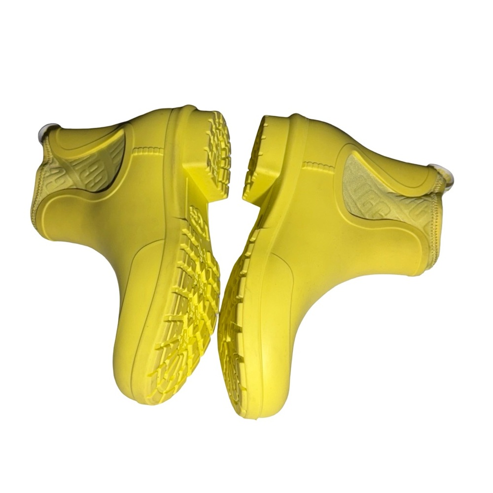 Ugg Bright Yellow Ankle Boots Euc - image 5